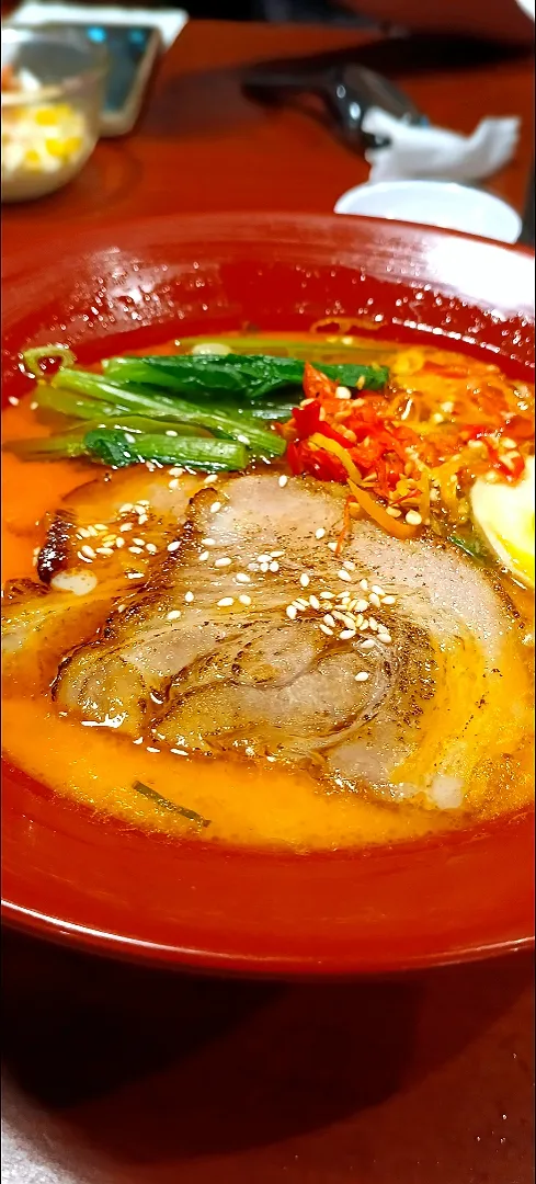 Spicy tonkotsu ramen|Dion Wicaksonoさん