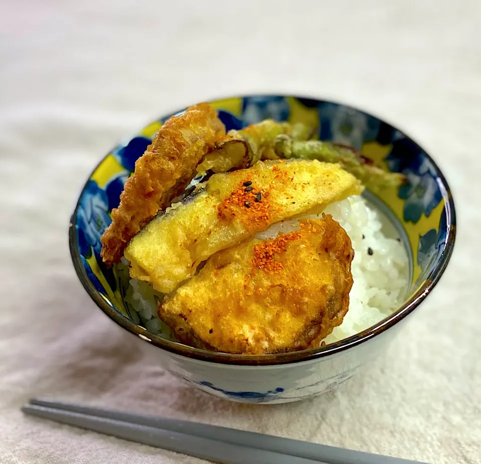 野菜天丼|かっちゃん杉さん