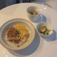 Snapdishの料理写真:休日ごはん𓌉◯𓇋𓂃꙳⋆|U.anjuさん