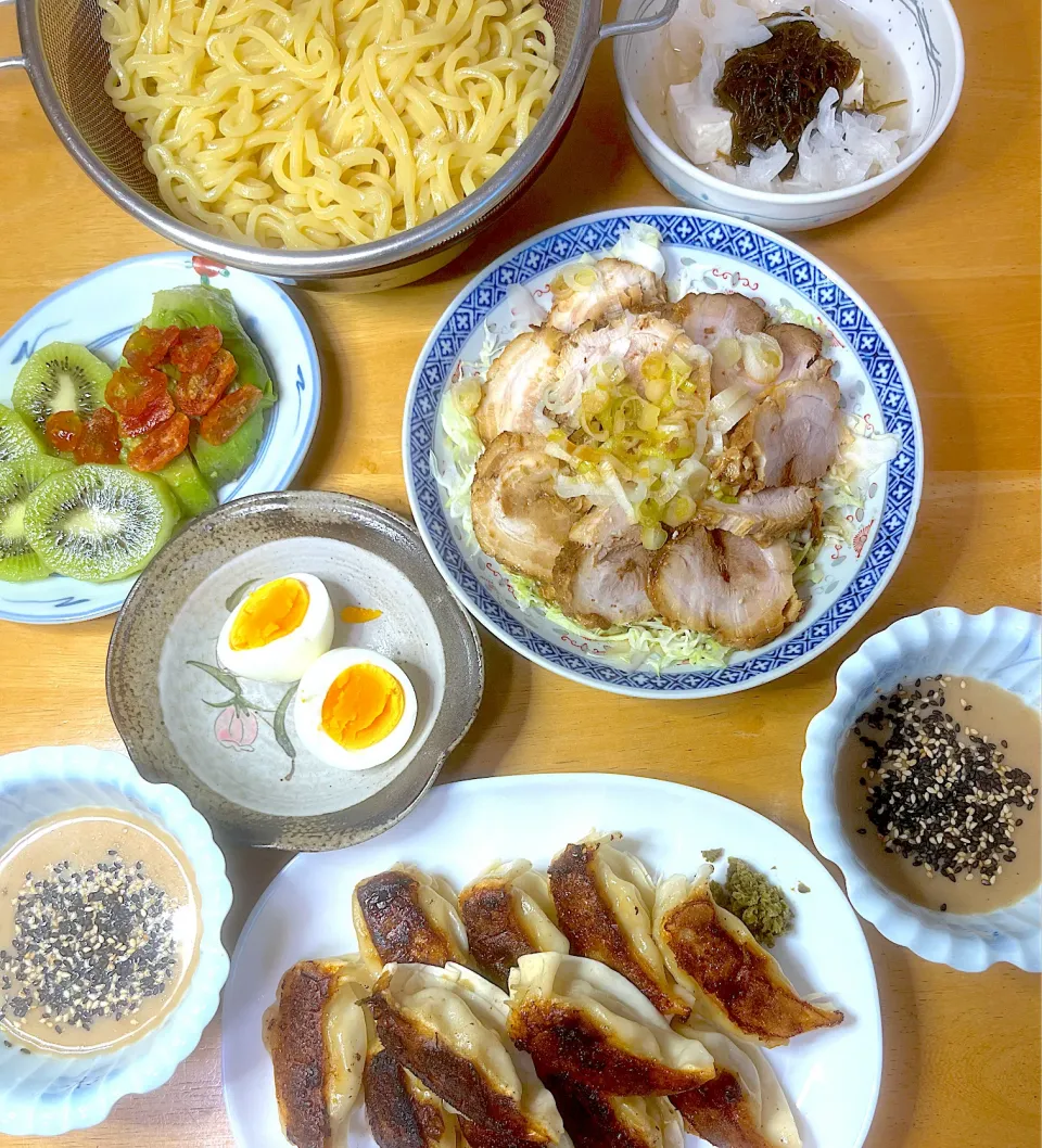 焼豚＆餃子の王将🥟＆つけ麺|Makokoさん