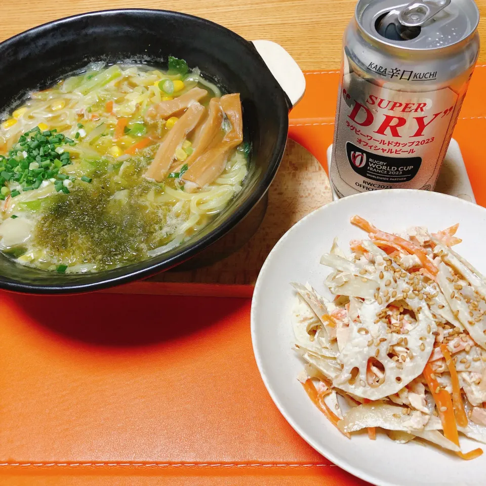 タンメン🍜
ごぼうとれんこんとツナのサラダ|naoさん