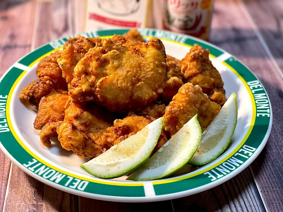 Snapdishの料理写真:ハリッサフライドチキン🍗|レオンさん