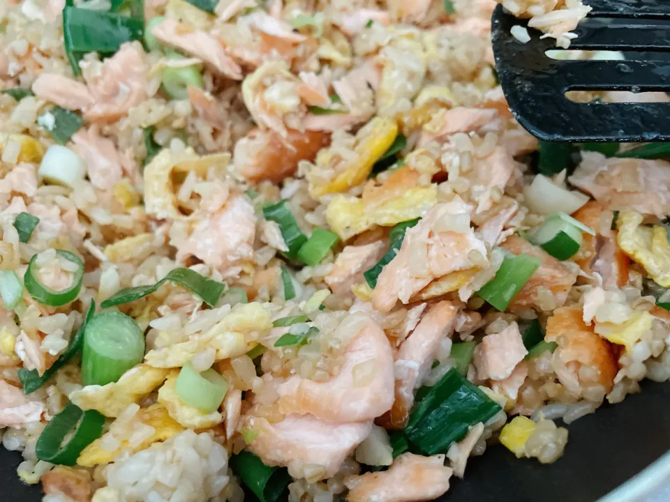 Grove rice with salmon|reigineさん