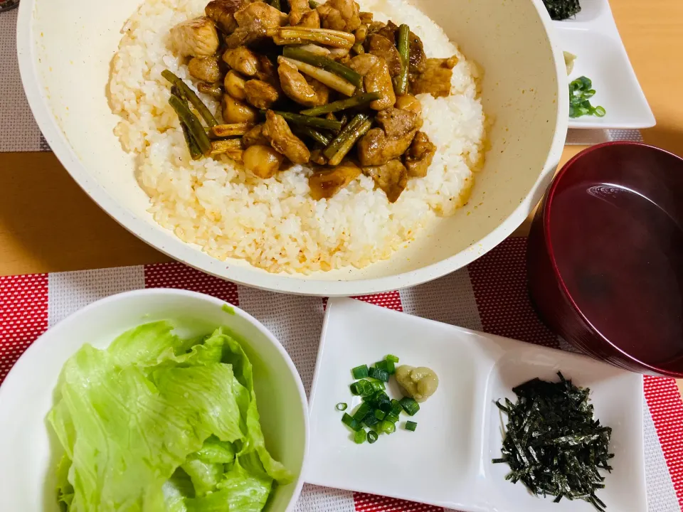 Snapdishの料理写真:【釜飯が食べたくて…】トンテキ|飛鳥さん