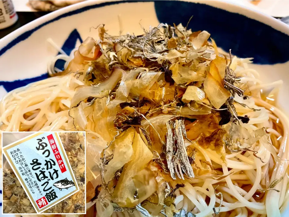 長崎のそうめんにぶっかけ鯖ご飯をかけて|Takeshi  Nagakiさん