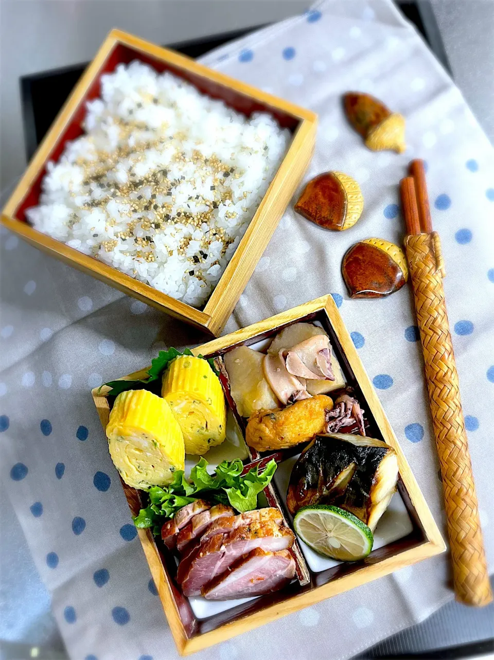 Snapdishの料理写真:火曜日のお弁当|藤田 まり子さん