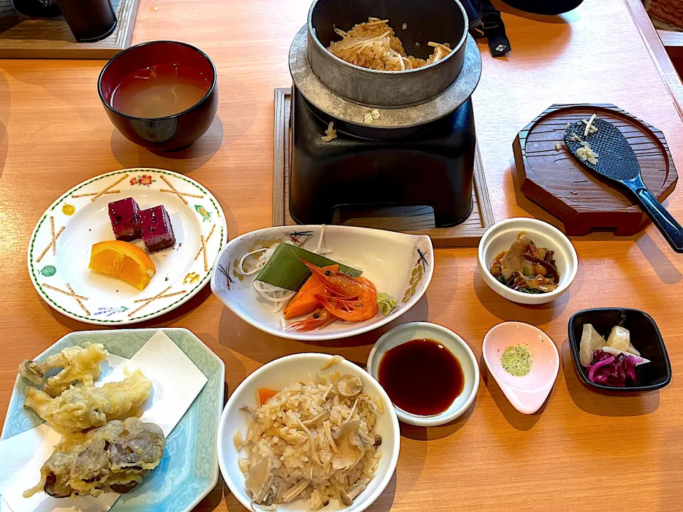 きのこの釜飯|kenさん