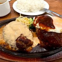 Wハンバーグ定食