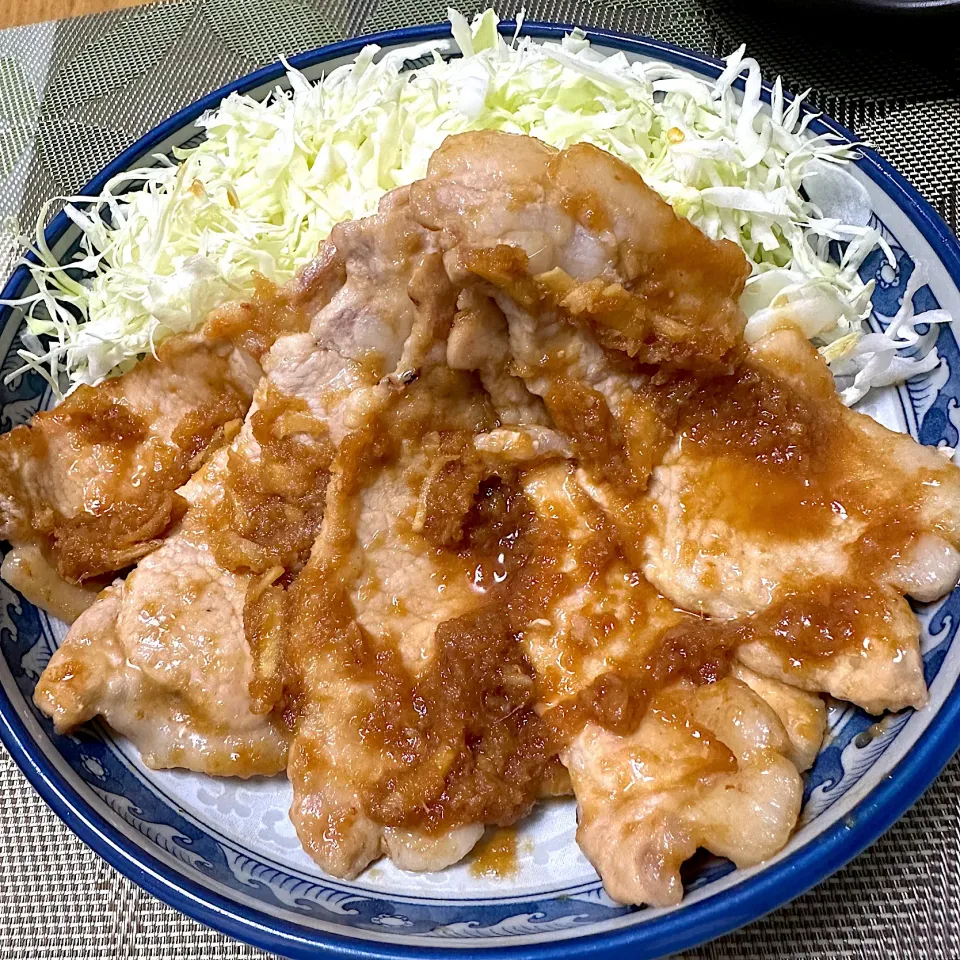 豚のしょうが焼き|海鼠さん