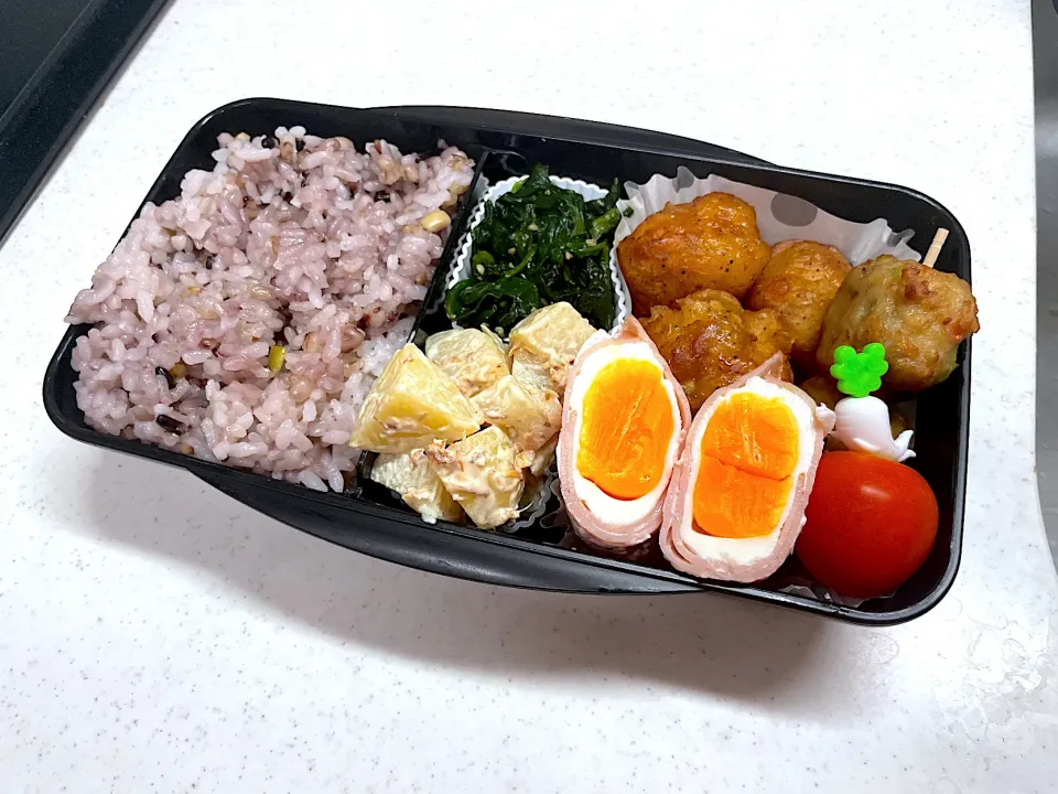 Snapdishの料理写真:9/20 彼氏弁当⁂唐揚げ弁当|ゆさん