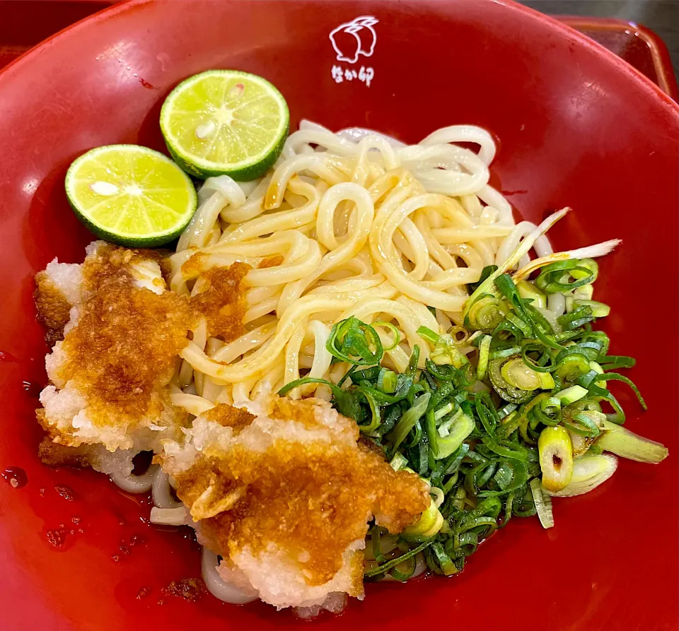 Snapdishの料理写真:すだちおろしうどん 490円|すくらんぶるえっぐさん