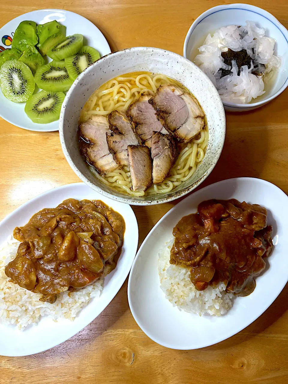 焼豚メン＆ミニカレー🍛|Makokoさん