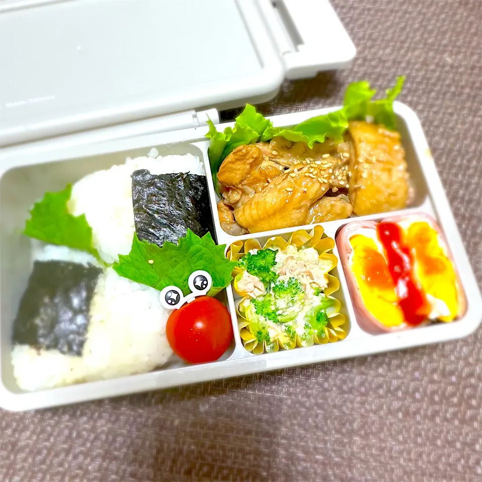 LJK弁当🍱〜鶏手羽さっぱり煮・ハムエッグ・ブロッコリーツナマヨ|華恋さん