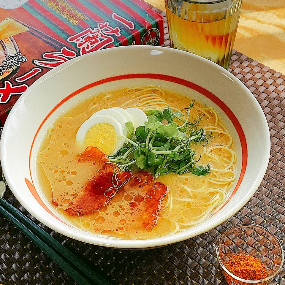 インスタント一蘭ラーメン|アスママさん