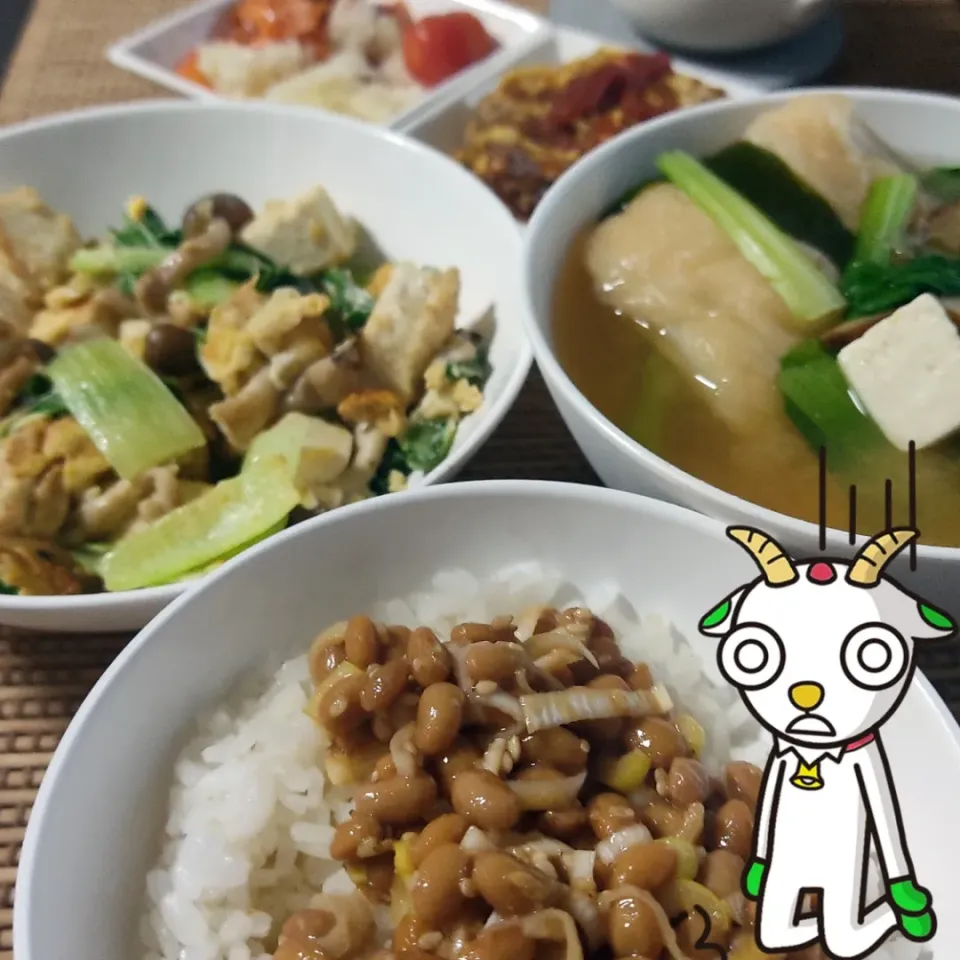 Snapdishの料理写真:朝は頭がまわらない|Rピージャーさん