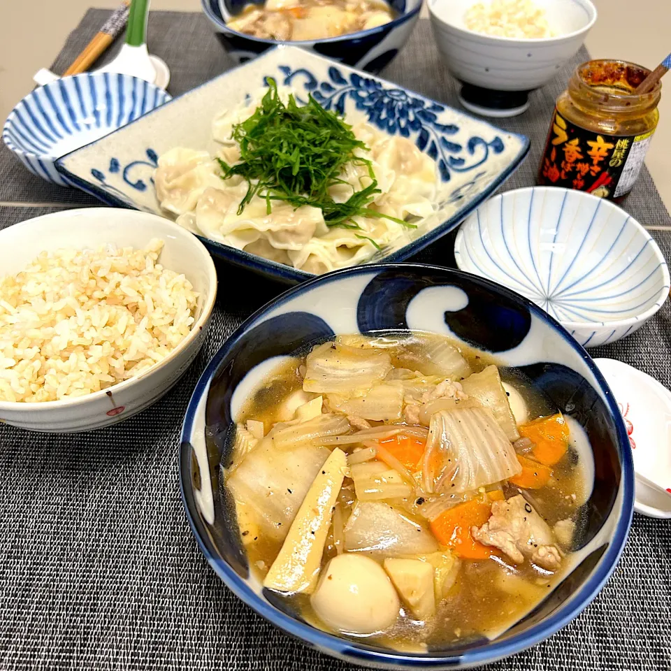 中華丼、水餃子|kekekeさん