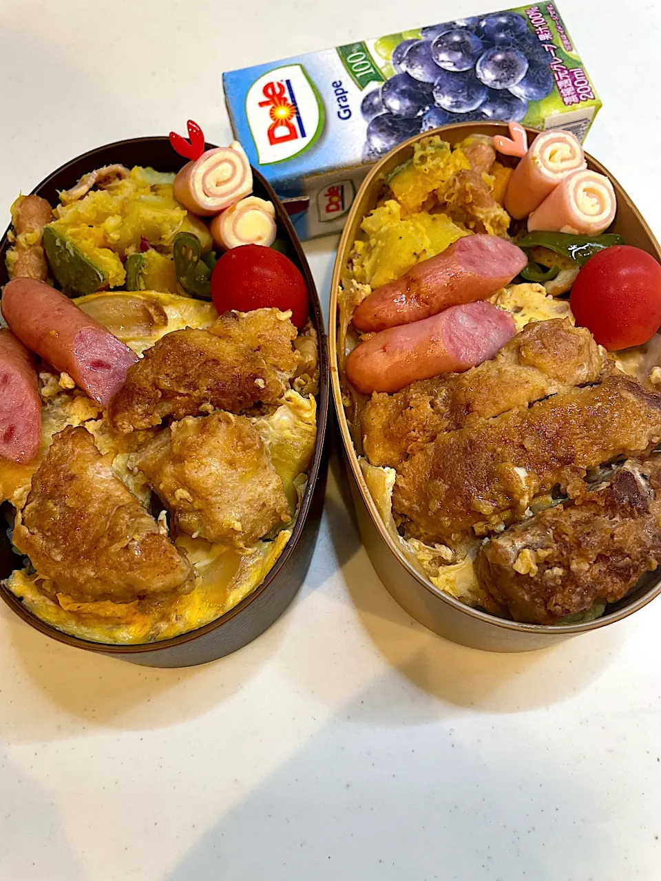 Snapdishの料理写真:2023.09.21 ＪＫと私のお弁当|こむぎさん