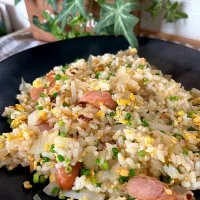 ウインナーチャーハン