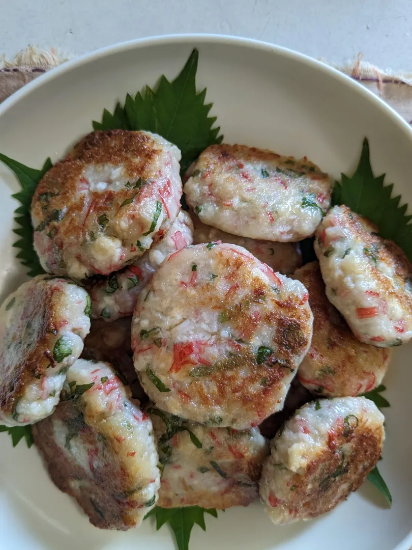 豆腐とカニカマのお焼き|恵さん