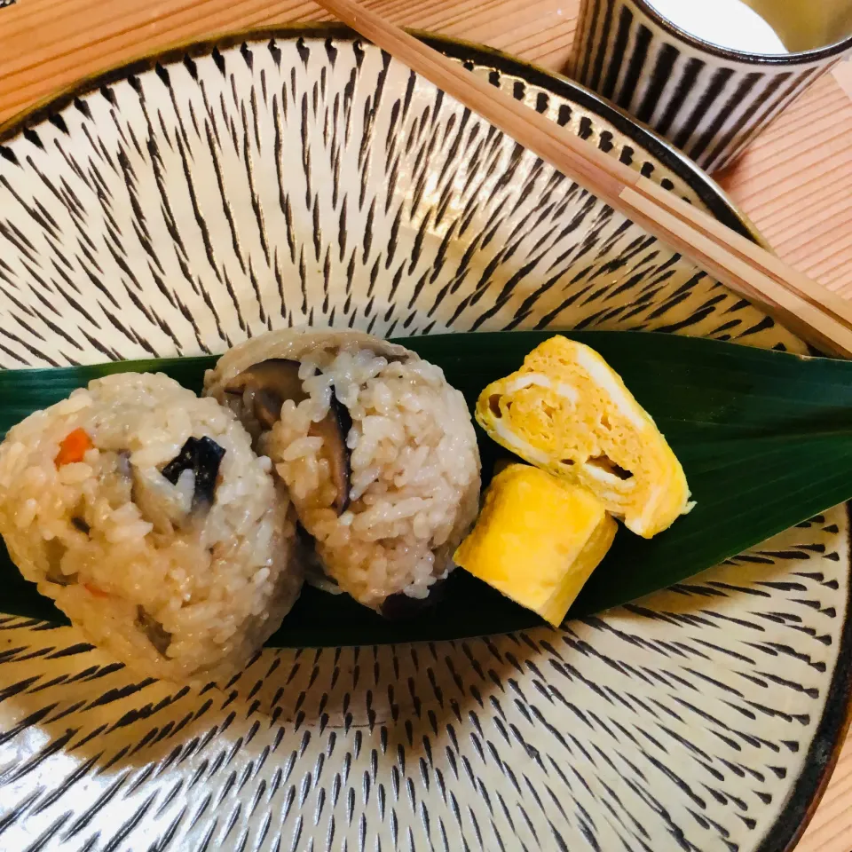 Snapdishの料理写真:今朝のごはん🍙|ユミさん