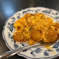 えび玉チリソース炒め