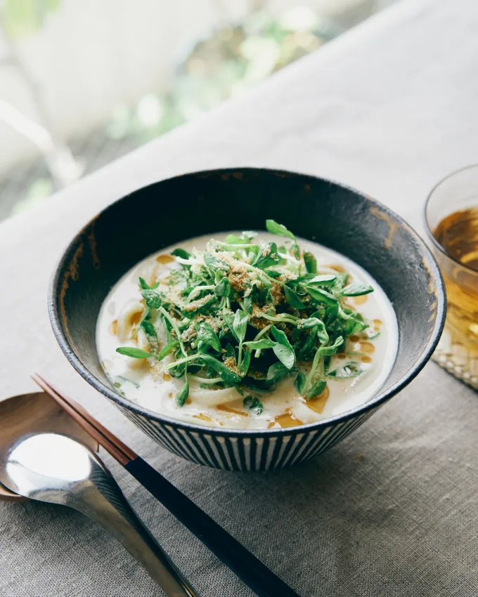 冷やし胡麻味噌󠄀うどん|ひかり味噌株式会社さん