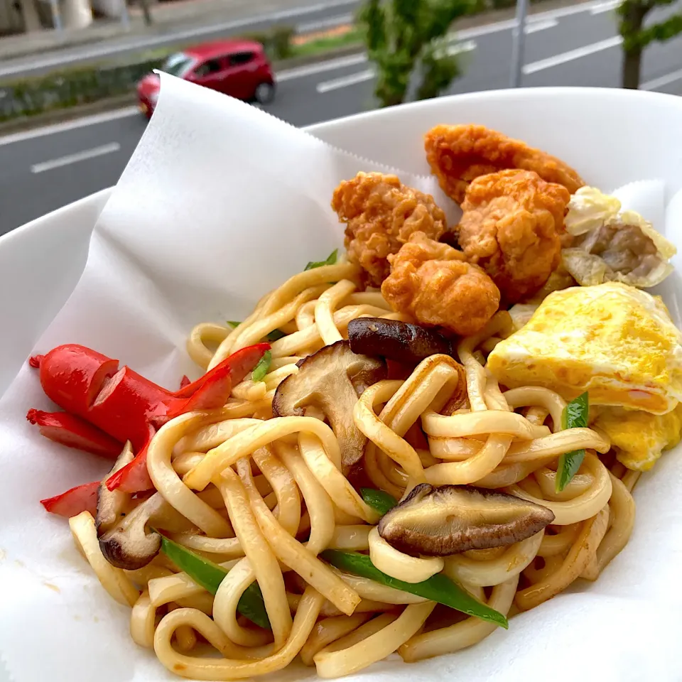 焼きうどんのワンプレートランチ|Kさん