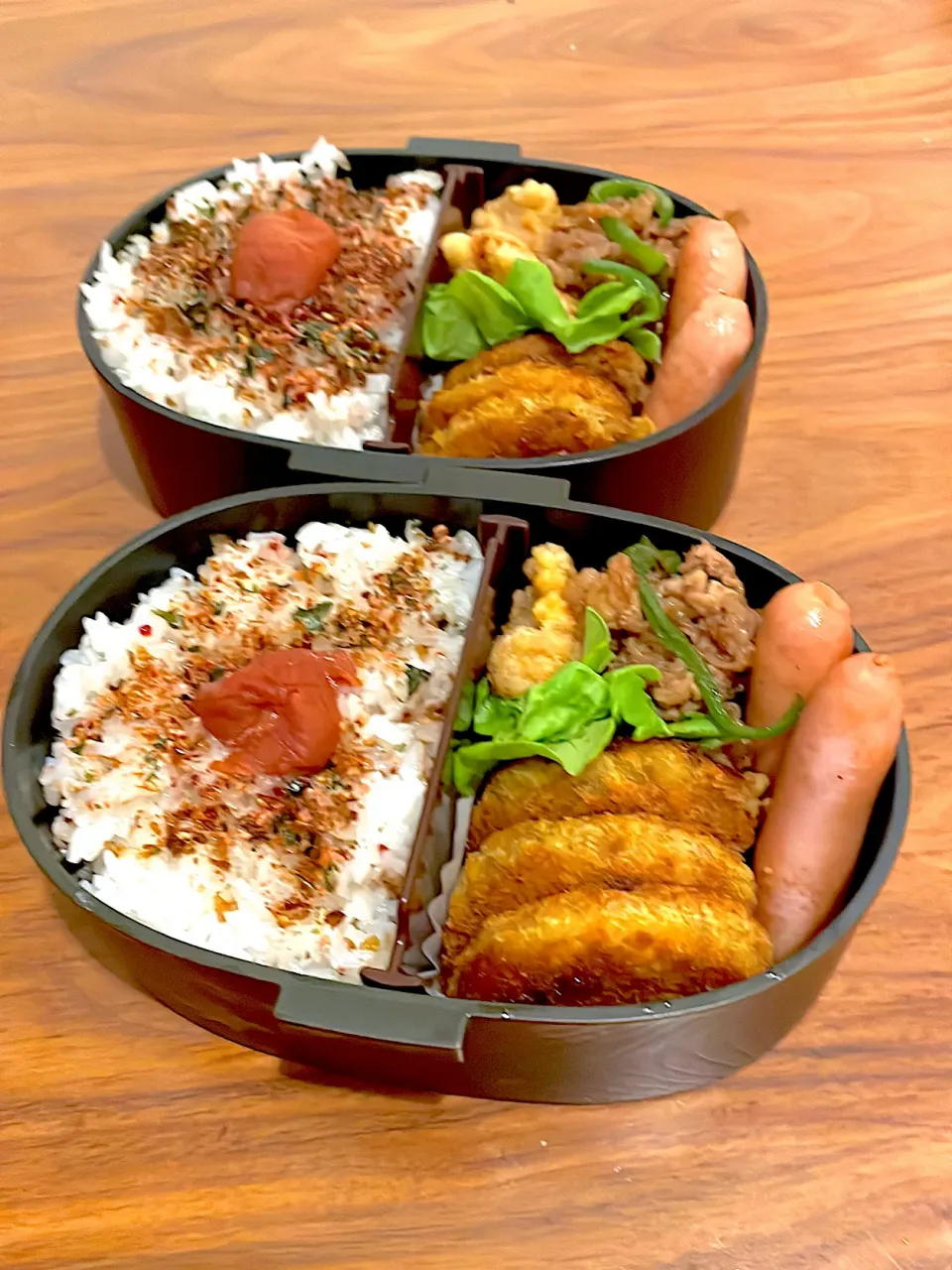 双子高校生弁当🍱|み〜さんさん