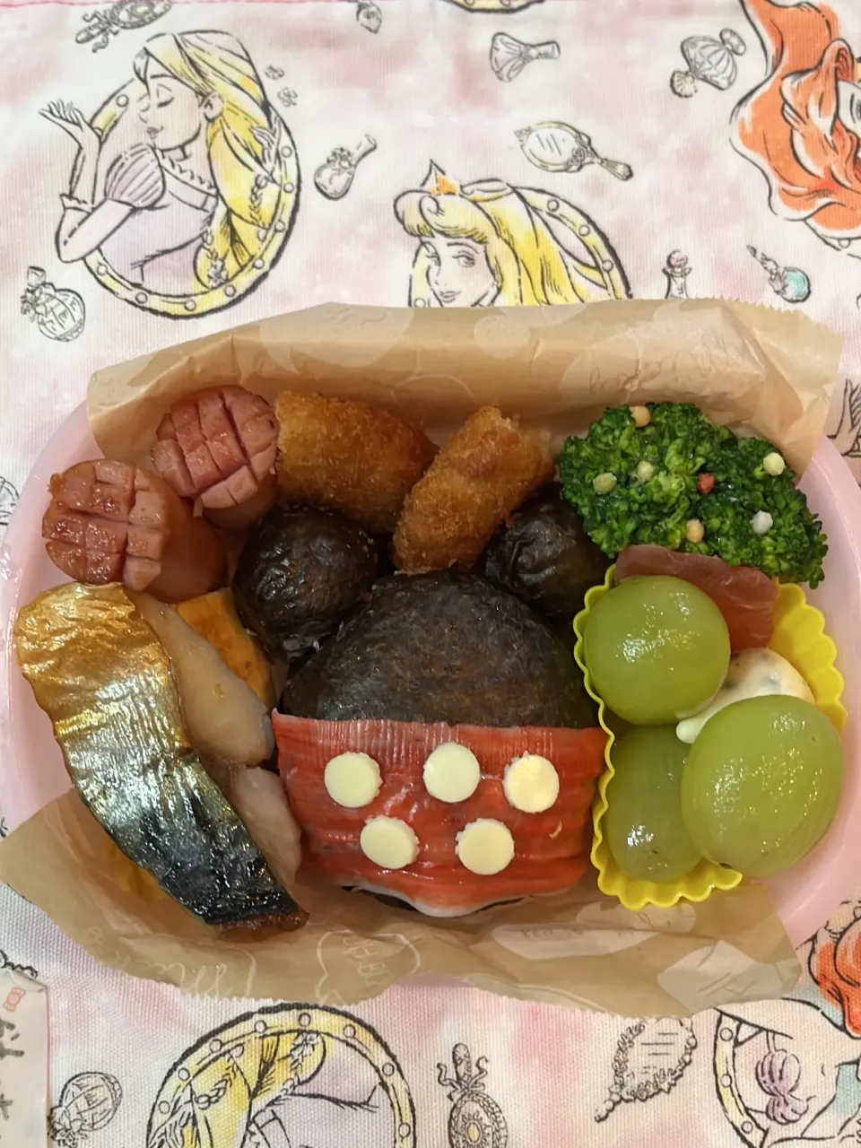 ミッキ幼稚園お弁当|リリさん