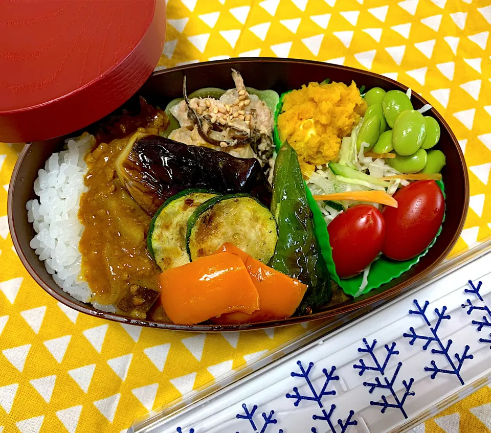 Snapdishの料理写真:キーマカレー弁当😋|がおりんさん