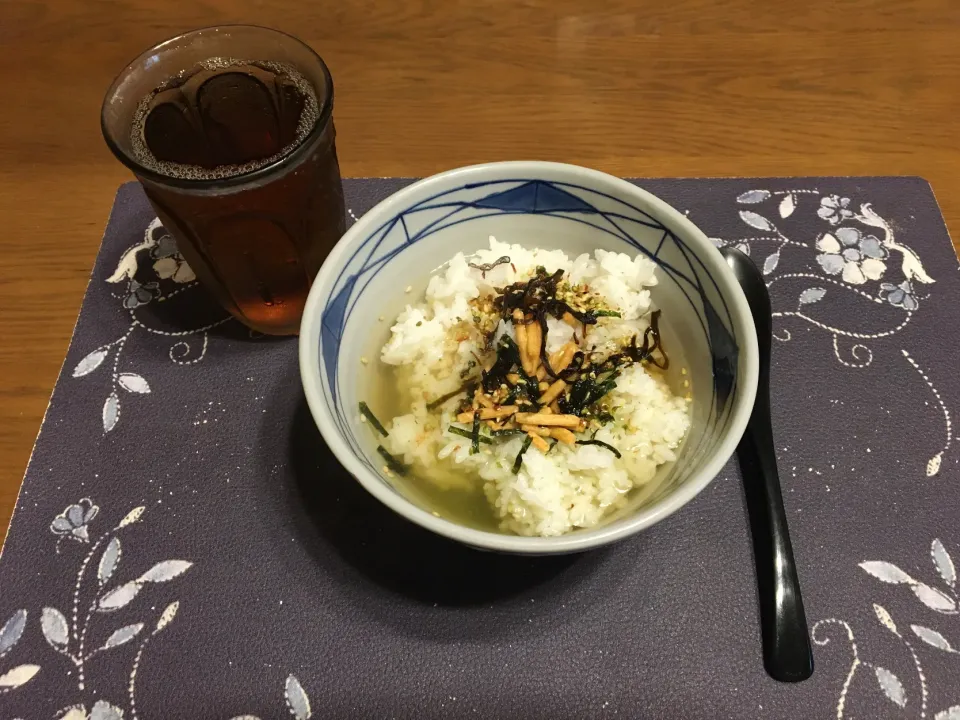 お茶漬け(朝ご飯)|enarinさん