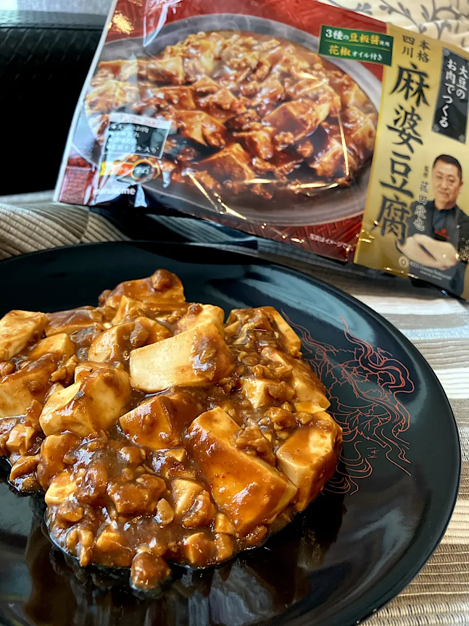 Snapdishの料理写真:大豆のお肉でおうち中華🐼麻婆豆腐|ららさん