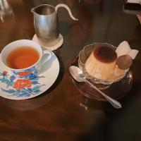 プリンと紅茶