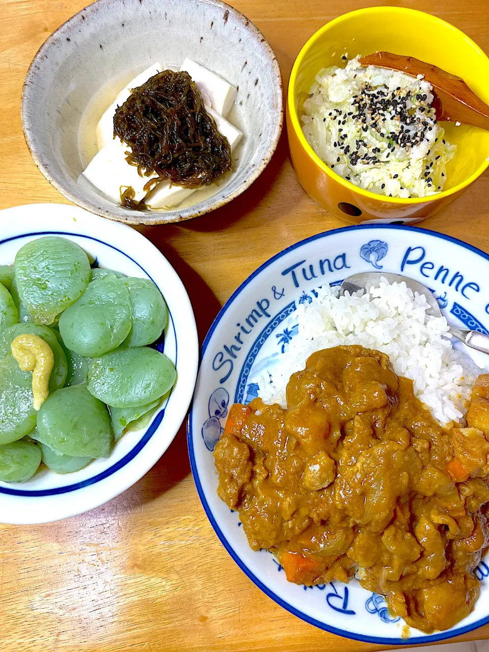 Snapdishの料理写真:アボカド🥑芋🥔サラダ🧅|Makokoさん