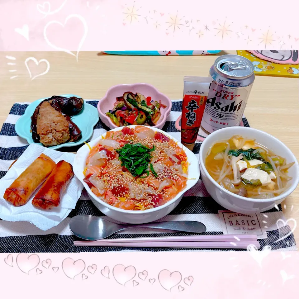 ９／２２ ｆｒｉ 晩ごはん🍴＊○°|rinaronarさん