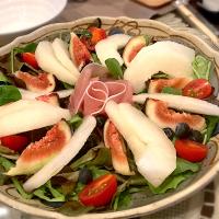 梨とイチジクのフルーツサラダ🥗😋