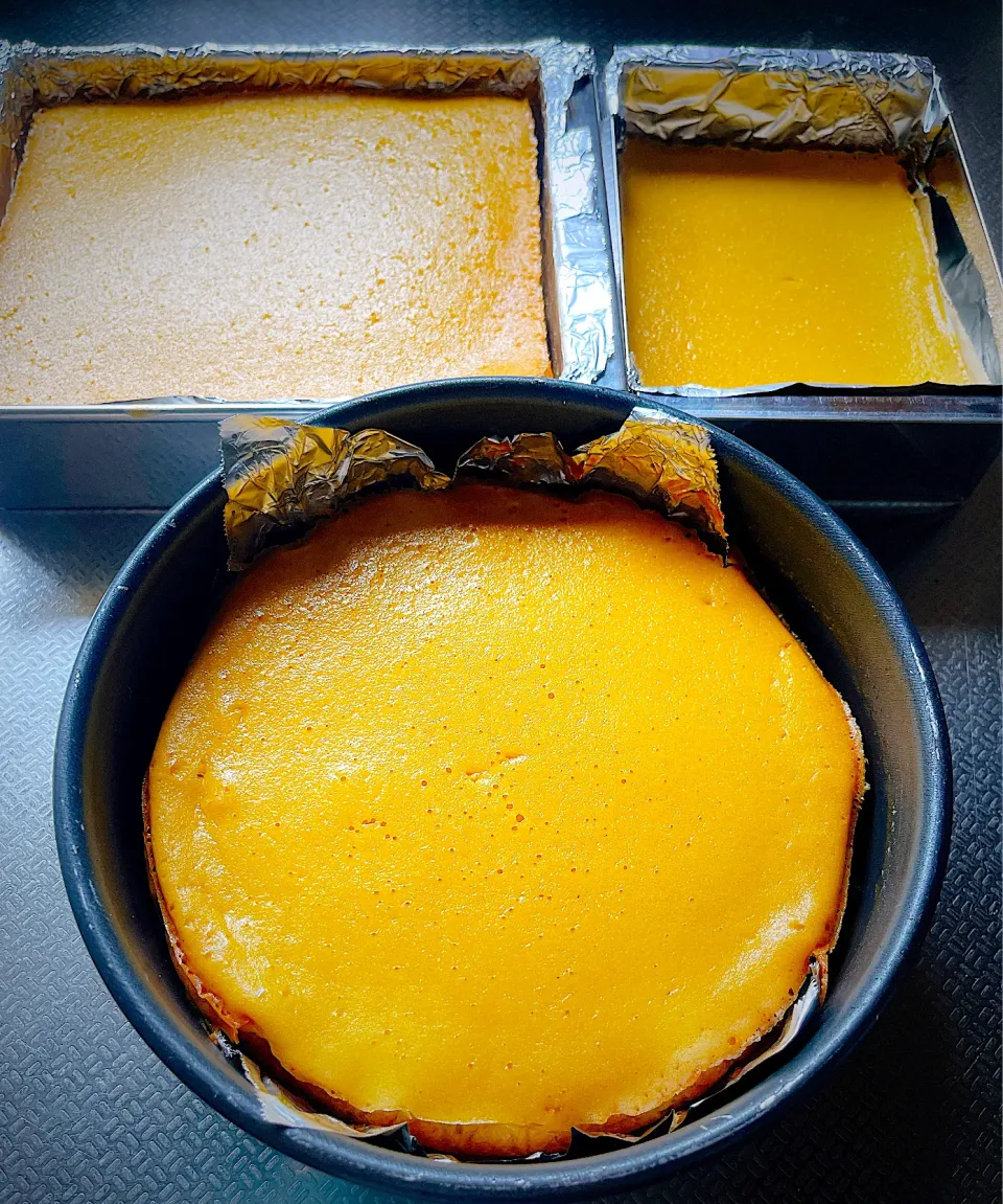 Snapdishの料理写真:2023/09/21 pumpkin cheesecake|Blueberry🫐さん