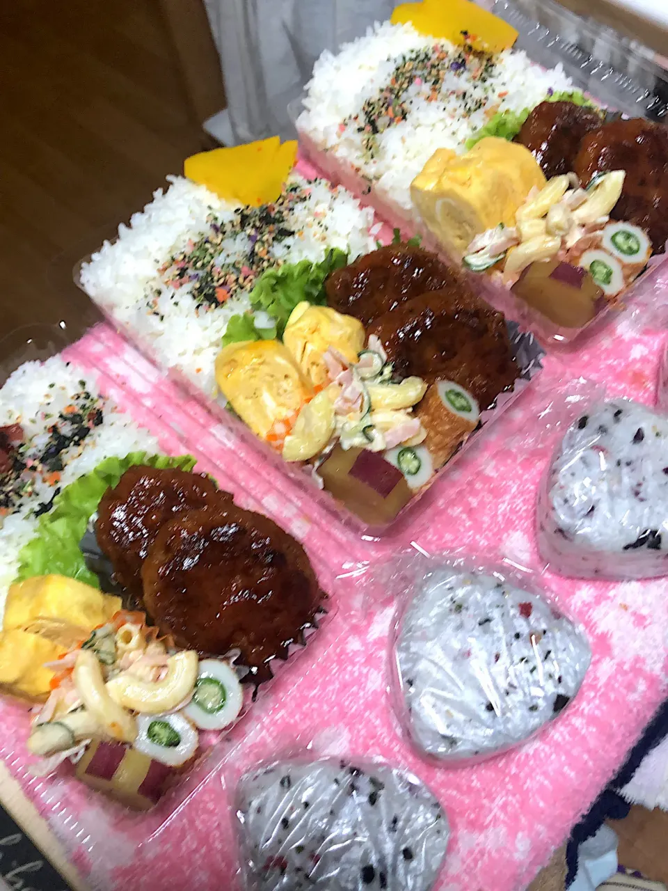 Snapdishの料理写真:煮込みハンバーグ弁当|魅耜さん