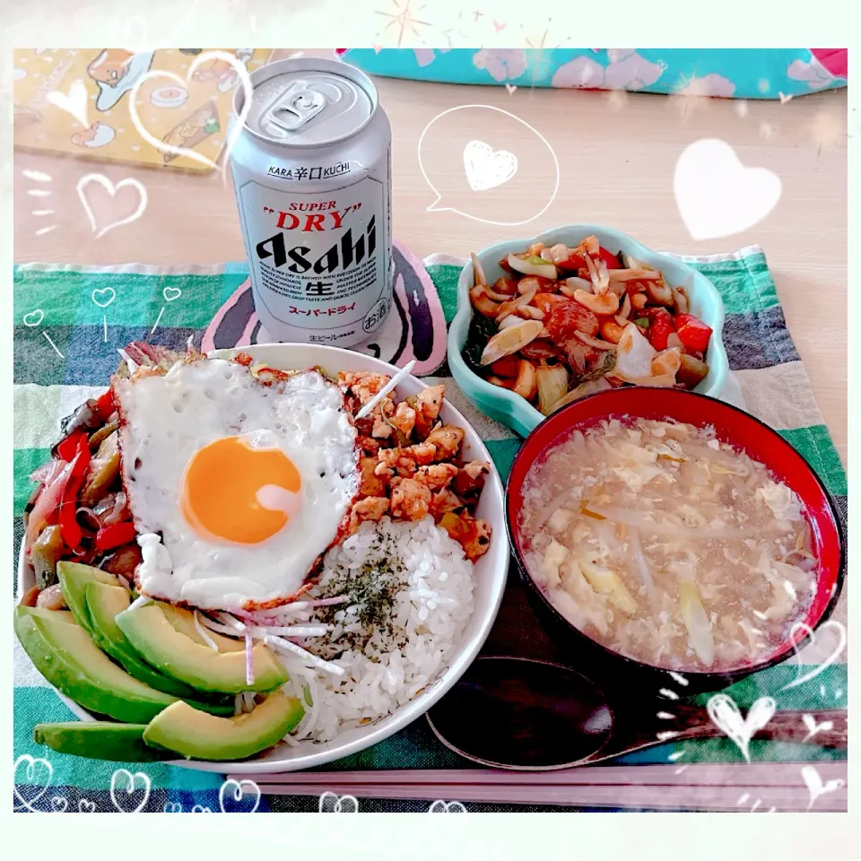 Snapdishの料理写真:９／２３ ｓａｔ ｌｕｎｃｈ🍴＊○°|rinaronarさん