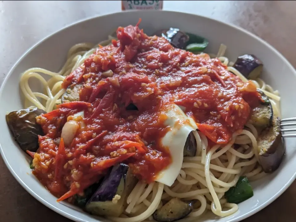 トマトソースパスタ|miyuki🌱さん