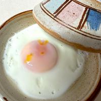 レンジで目玉焼き♡