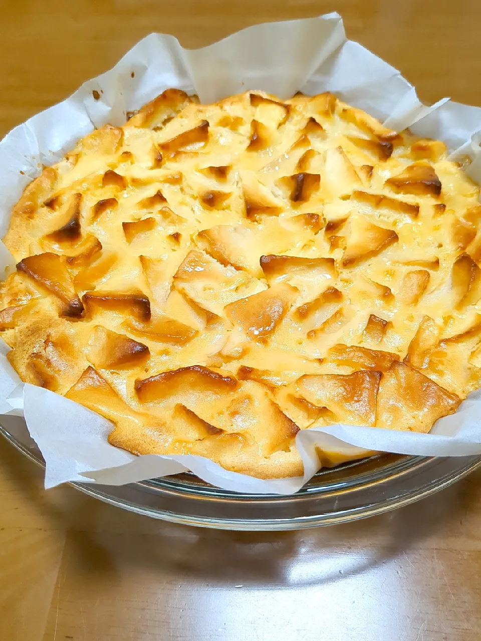 おばちゃんのりんごケーキ🍎|きなこもちさん