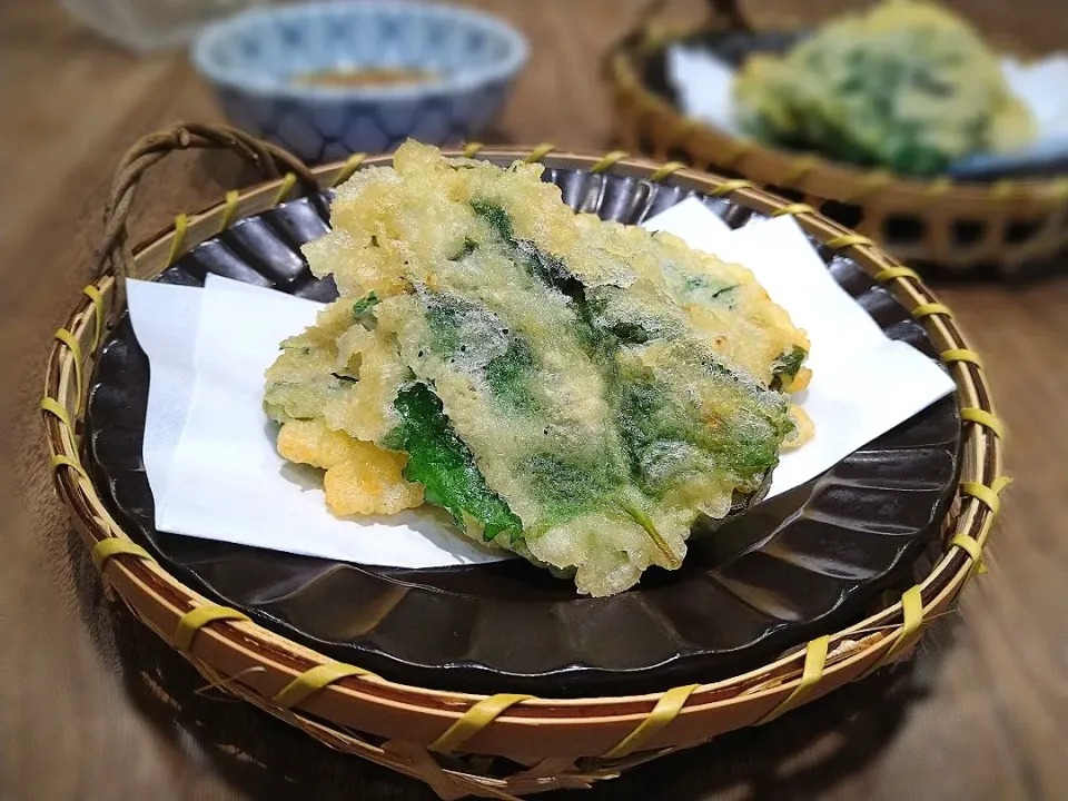 ピーマンの納豆大葉挟み揚げ|古尾谷りかこさん