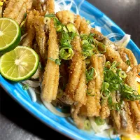 Snapdishの料理写真:太刀魚の玉ねぎサラダ🥗|アツシさん