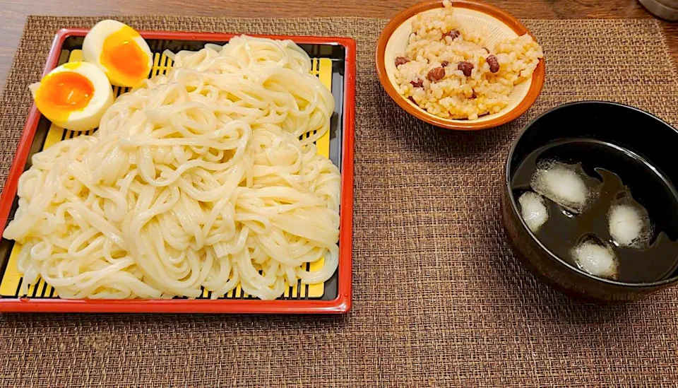 Snapdishの料理写真:うどん定食|mi-chanさん