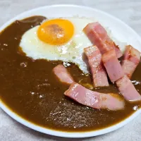 ベーコンエッグカレー🍛|啓さん