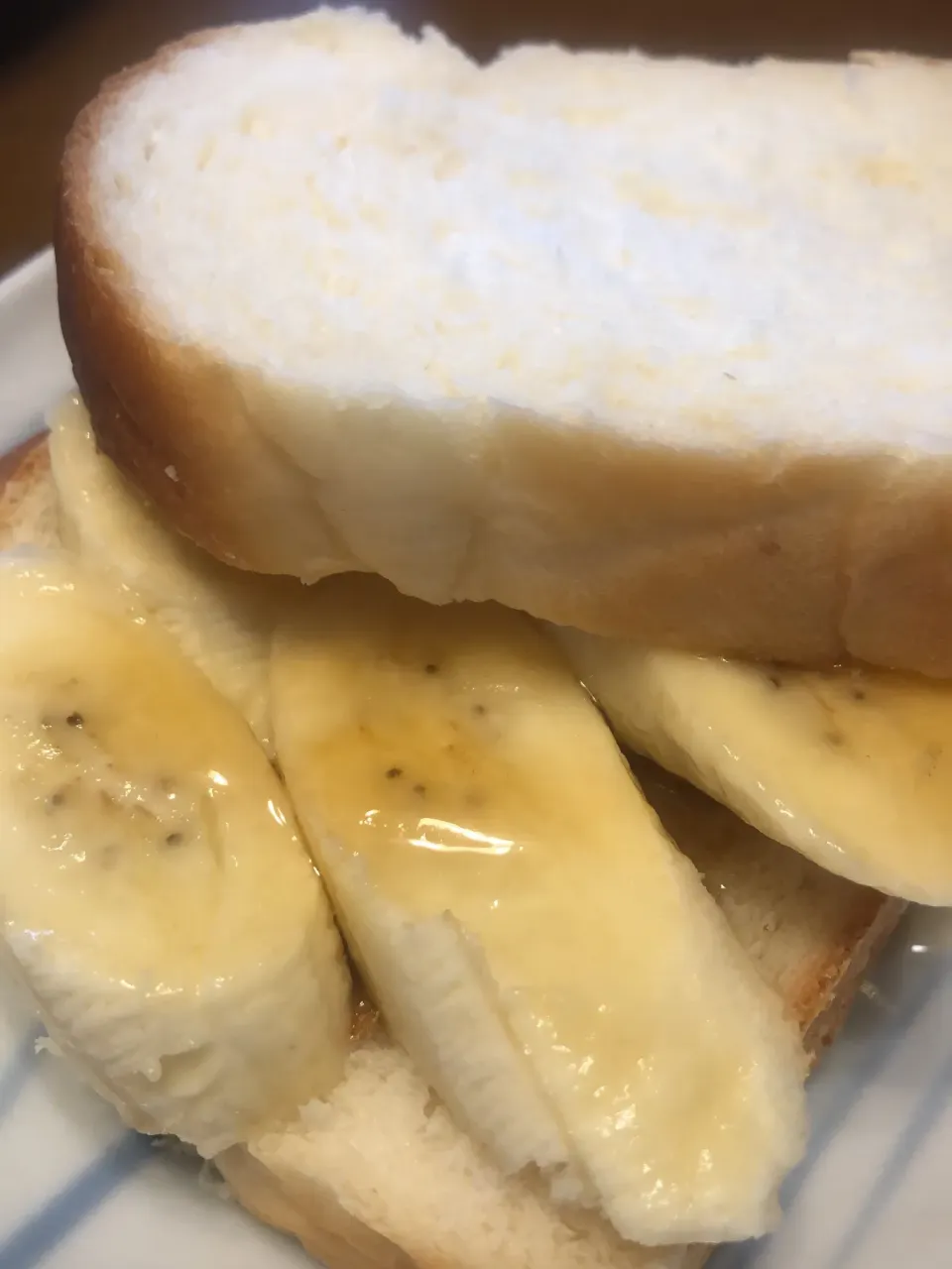 バナナハニー🍌🍯サンド、苦手な味に。|masaさん