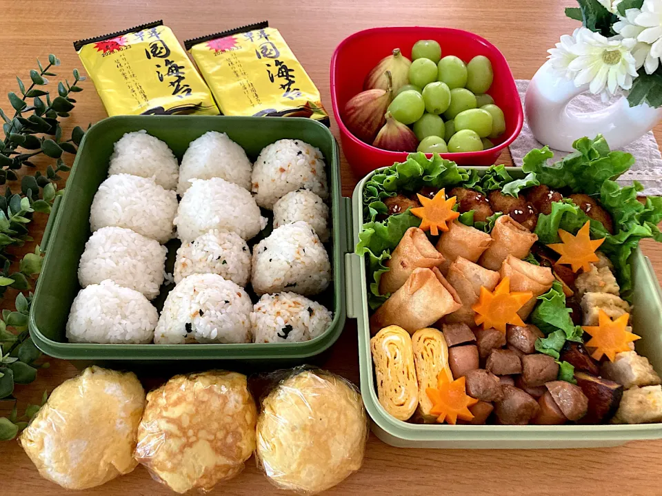 ＊みんなで作った🍁秋のピクニック弁当🧺🍁＊|＊抹茶＊さん