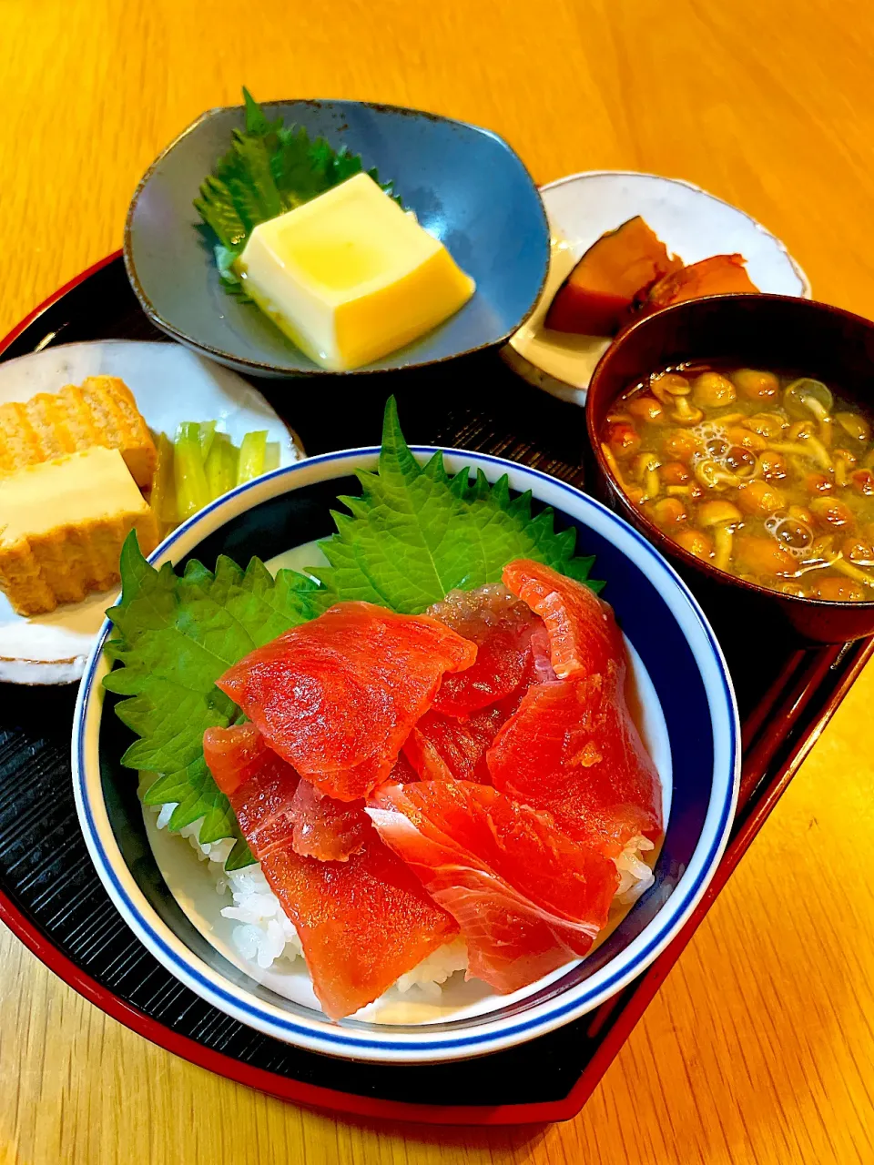 鉄火丼で晩御飯|Mikaさん