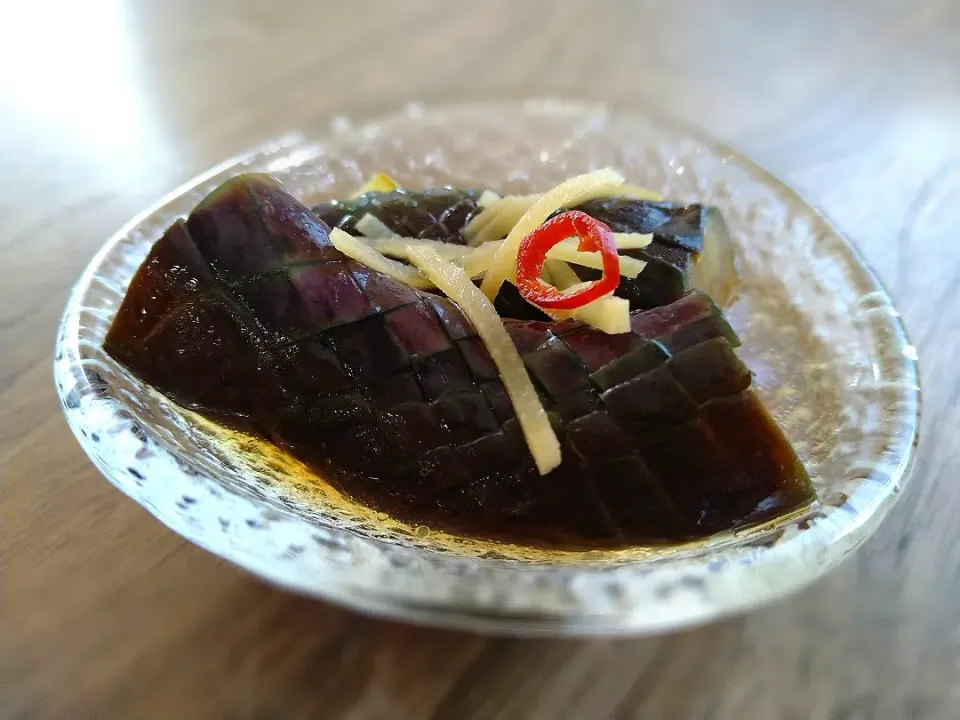 茄子の揚げ浸し|古尾谷りかこさん